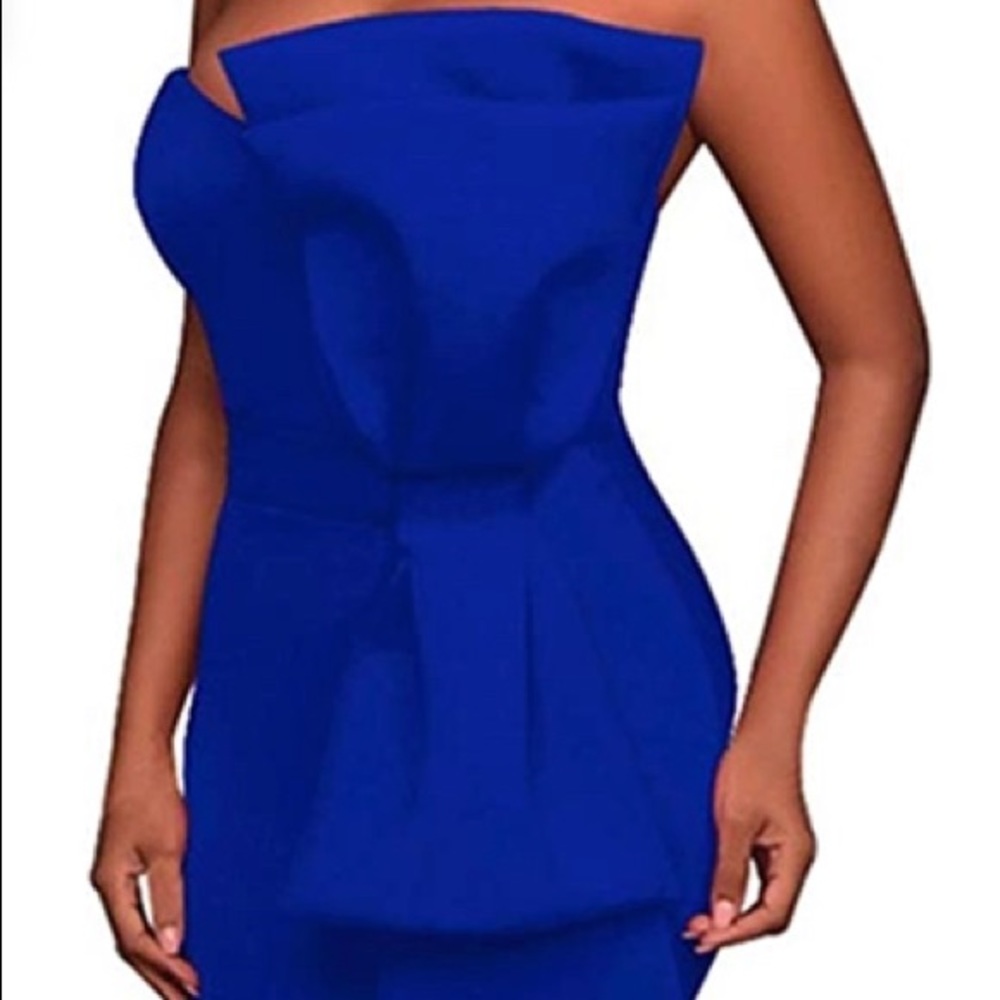 Royal Blue Evening dress/ gown